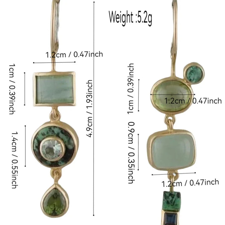 Vintage Green Earrings