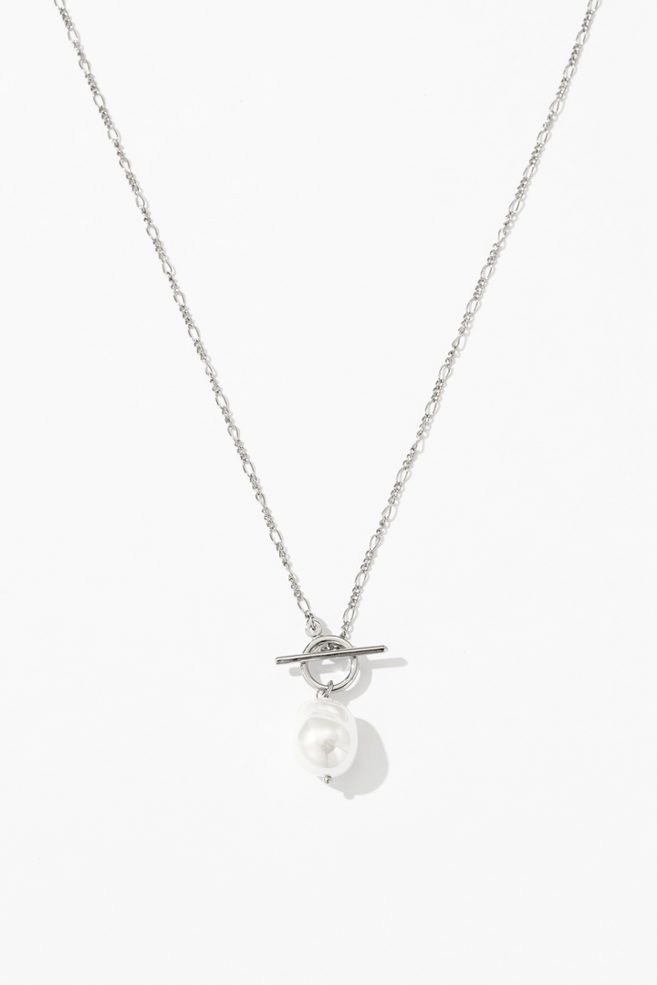 Timeless Pearl 14K Gold Necklace