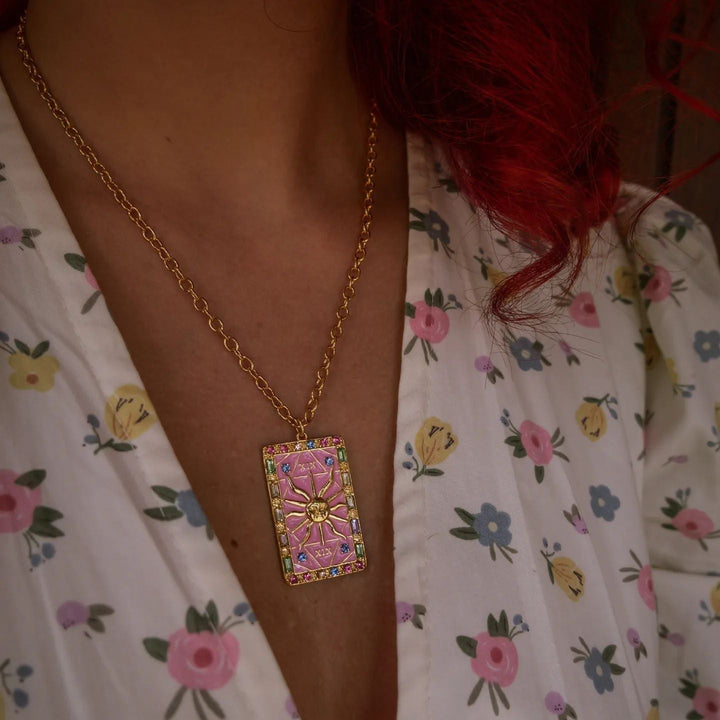 The Solar Tarot Necklace