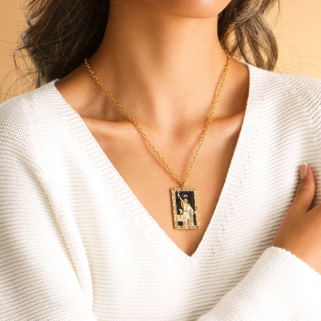 Tarot Wizard Necklace