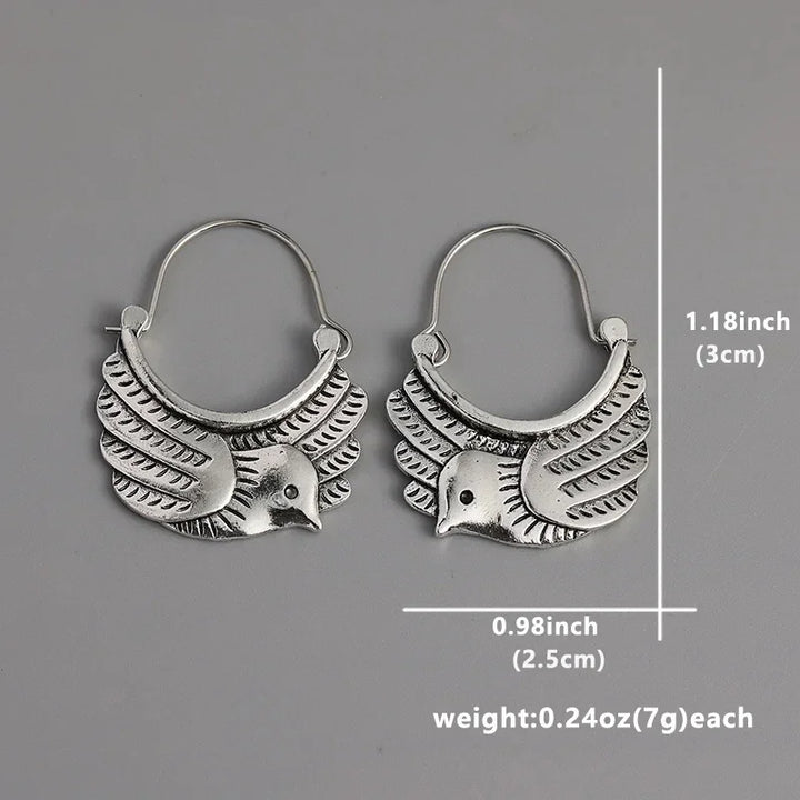 Vintage Bird Earrings