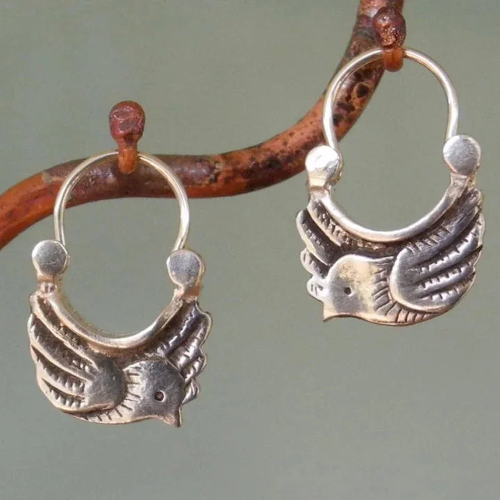Vintage Bird Earrings