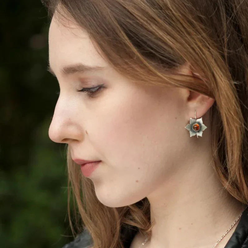 Vintage Flower Earrings