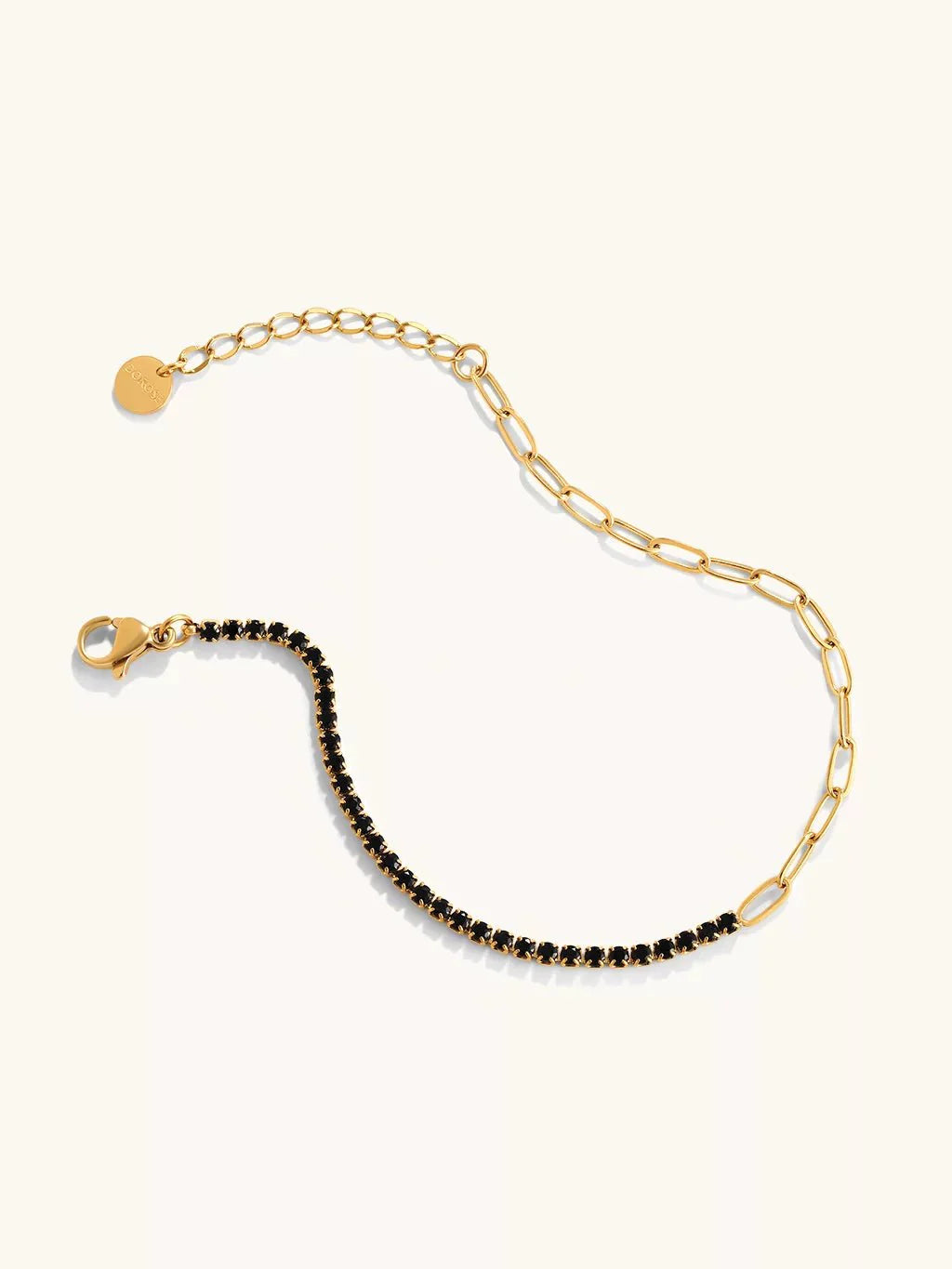 Slim Sparkling Armband Gold