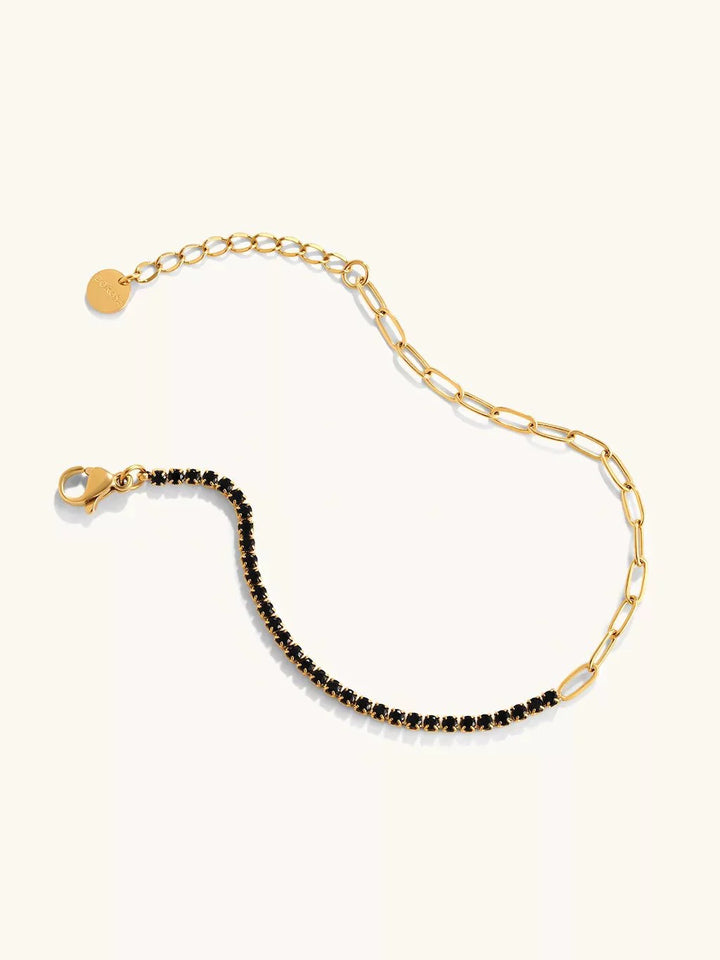 Slim Sparkling Armband Gold