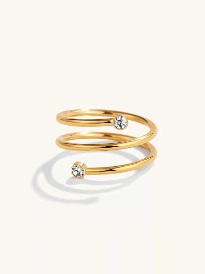 Coil Ring Gold & Silber