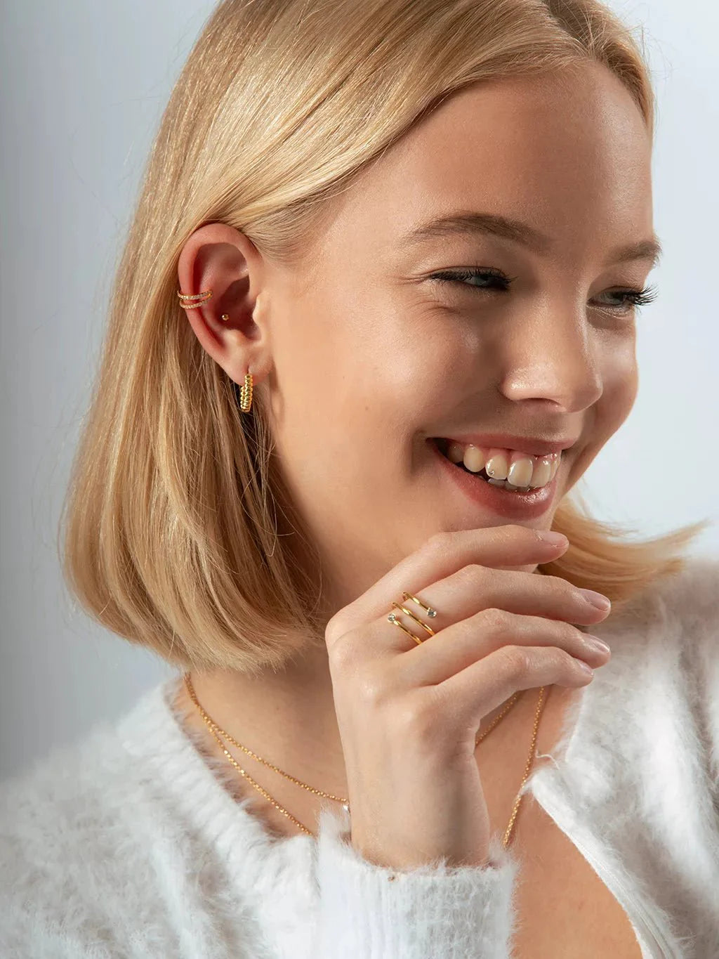 Coil Ring Gold & Silber