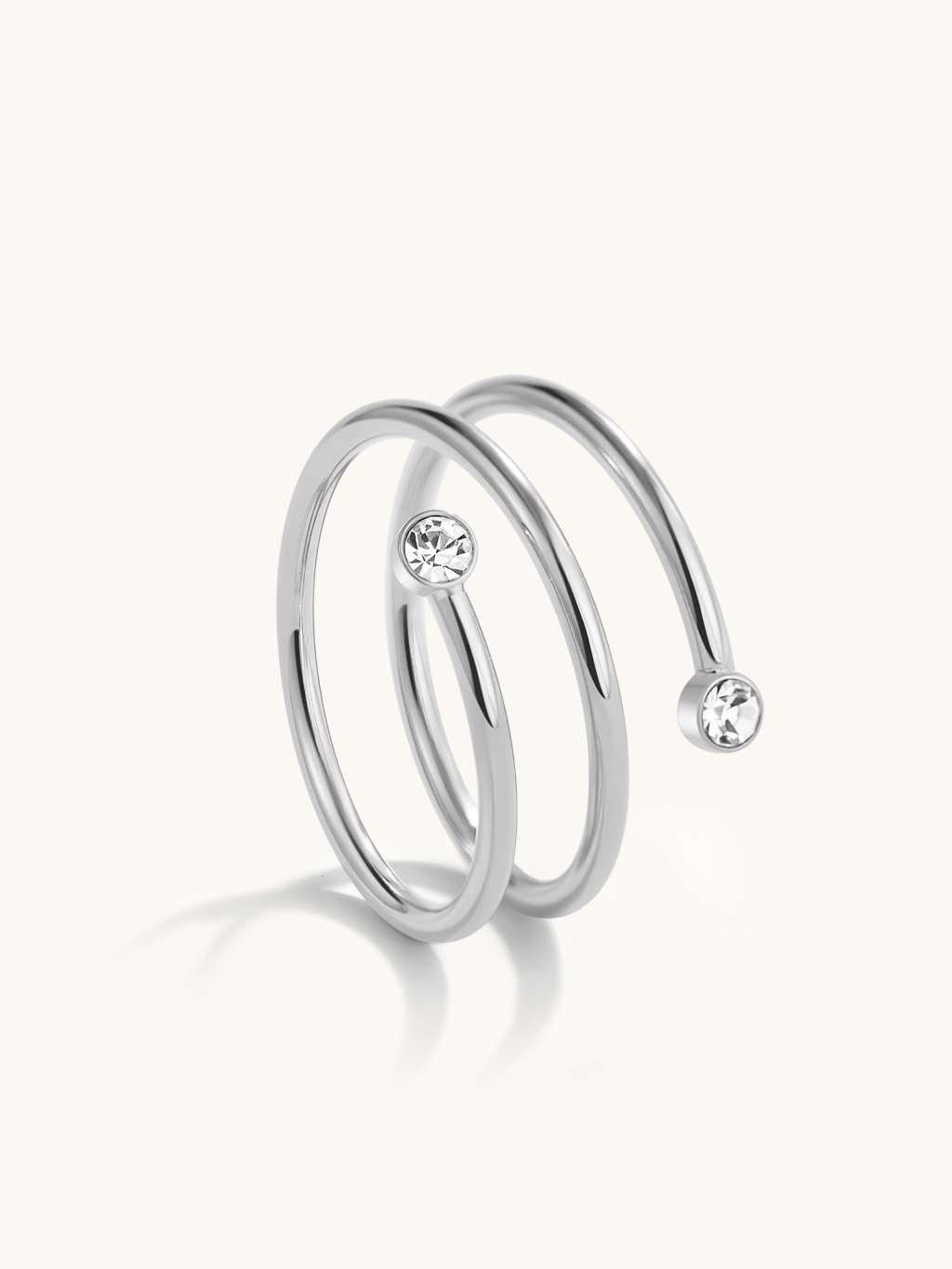 Coil Ring Gold & Silber