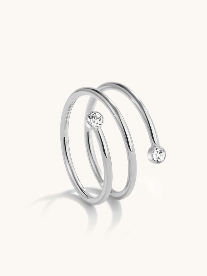 Coil Ring Gold & Silber