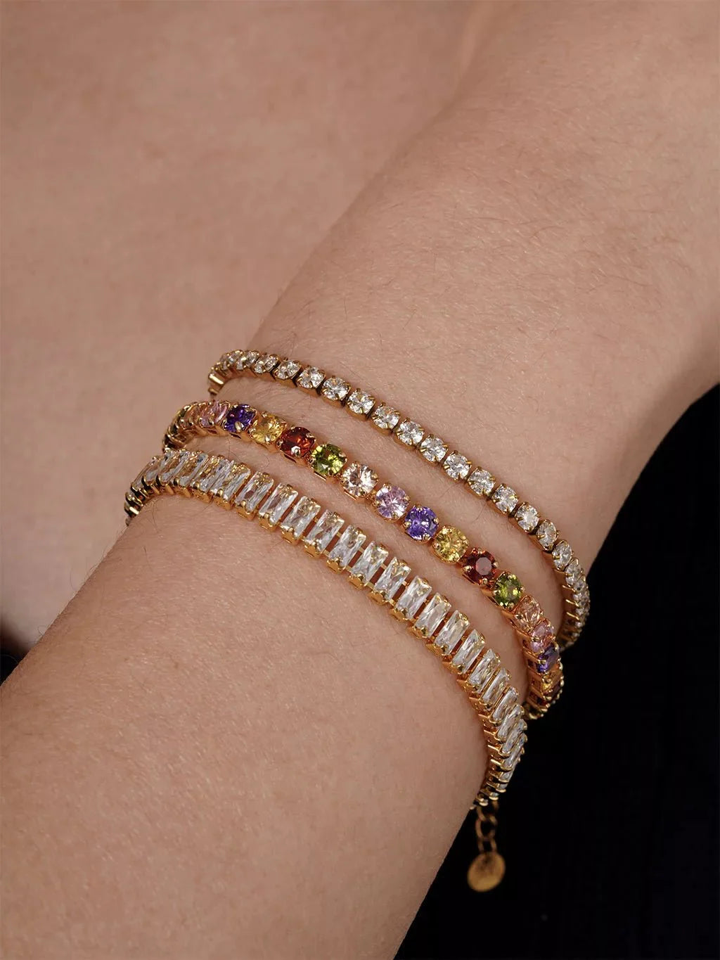 Colorful Armband Gold
