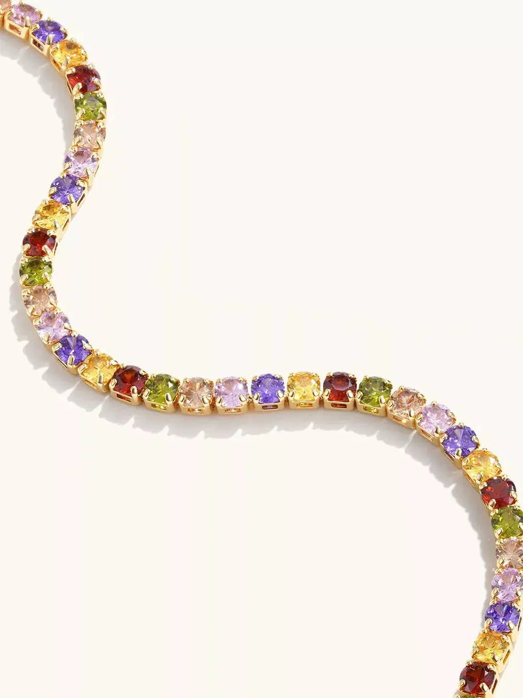 Colorful Armband Gold