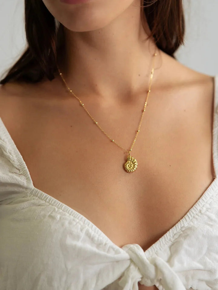 Conch Kette Gold