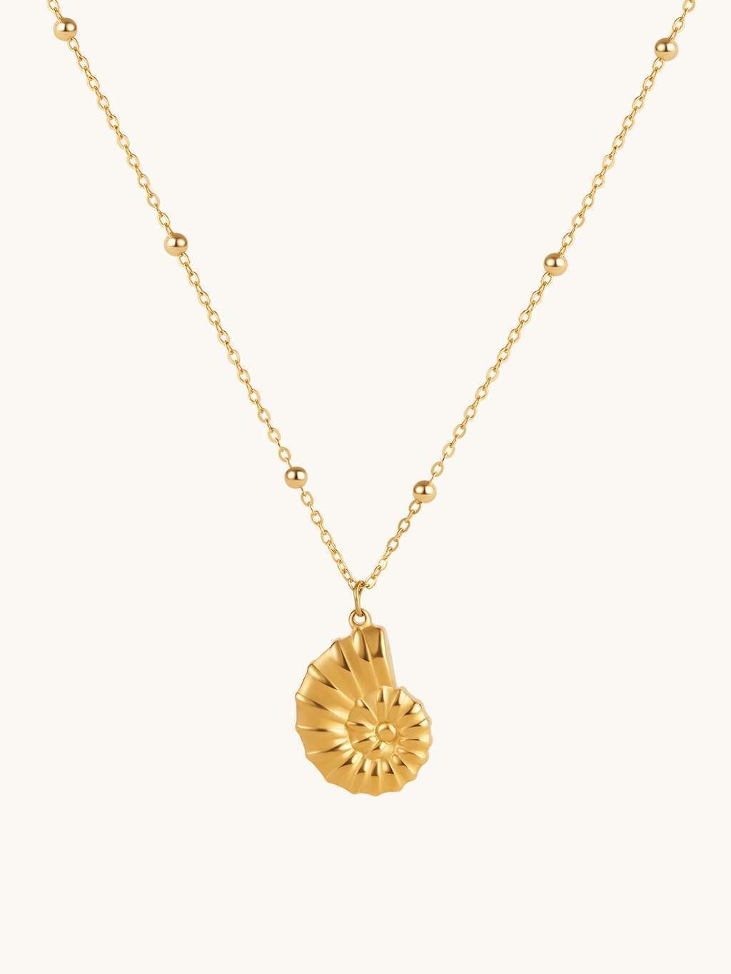 Conch Kette Gold