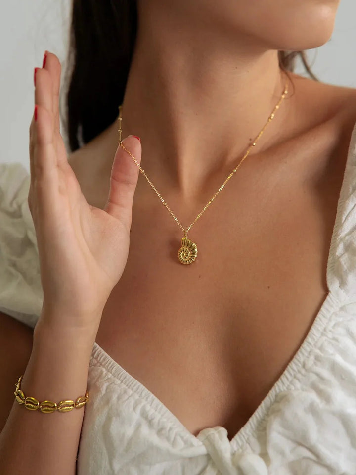 Conch Kette Gold