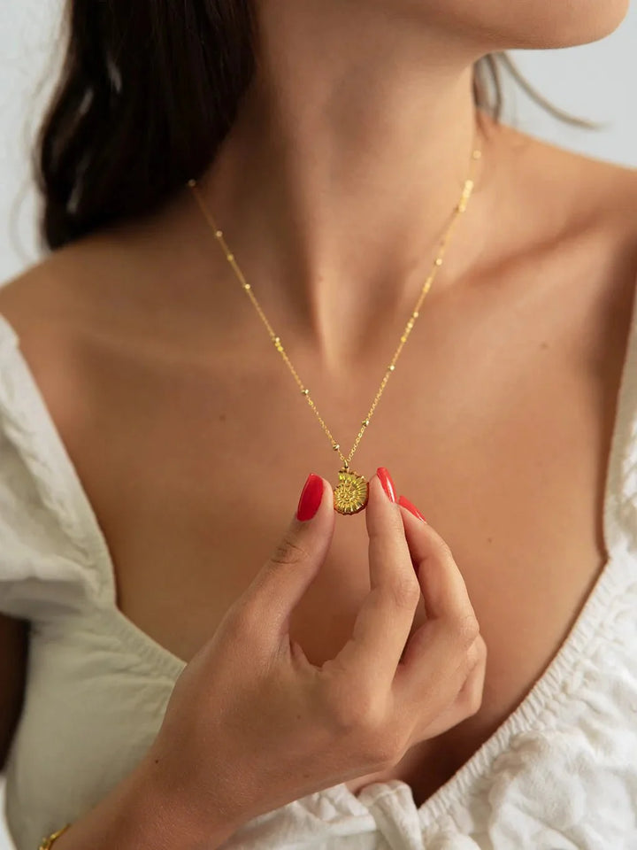 Conch Kette Gold