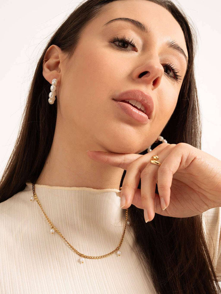 Double Twist Ring Gold