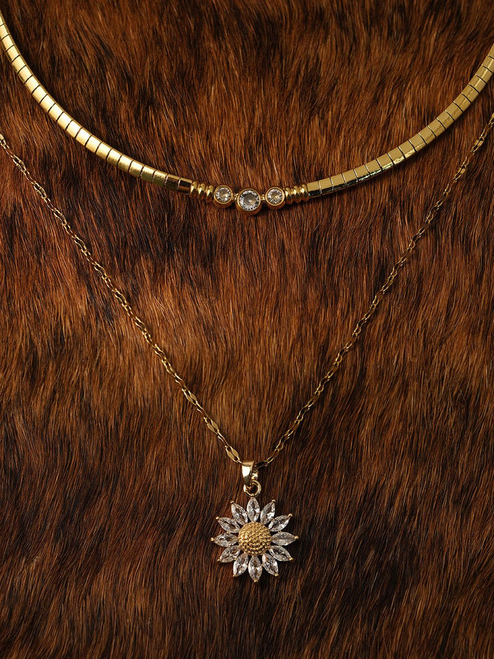 Flat Snake Choker Kette Gold Silber Necklace