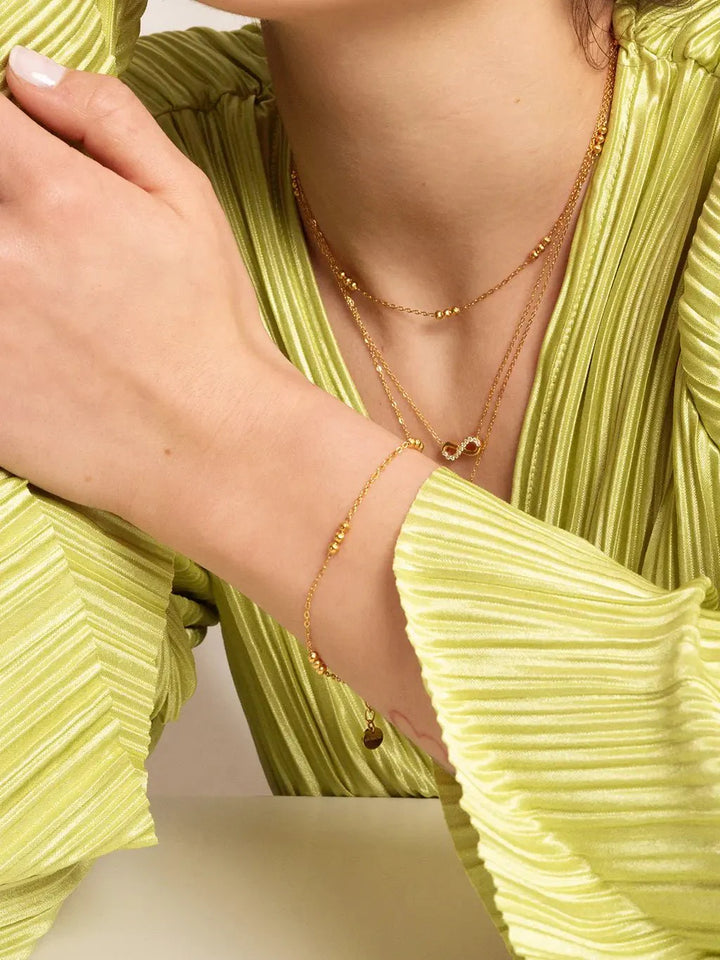 Hey Happiness Kette Gold