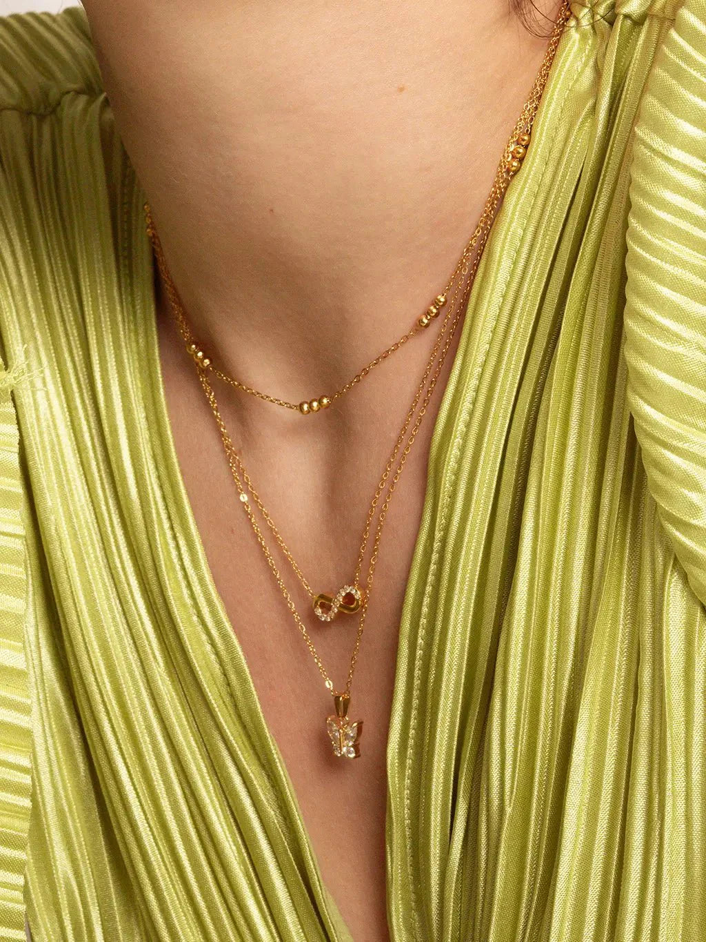 Hey Happiness Kette Gold