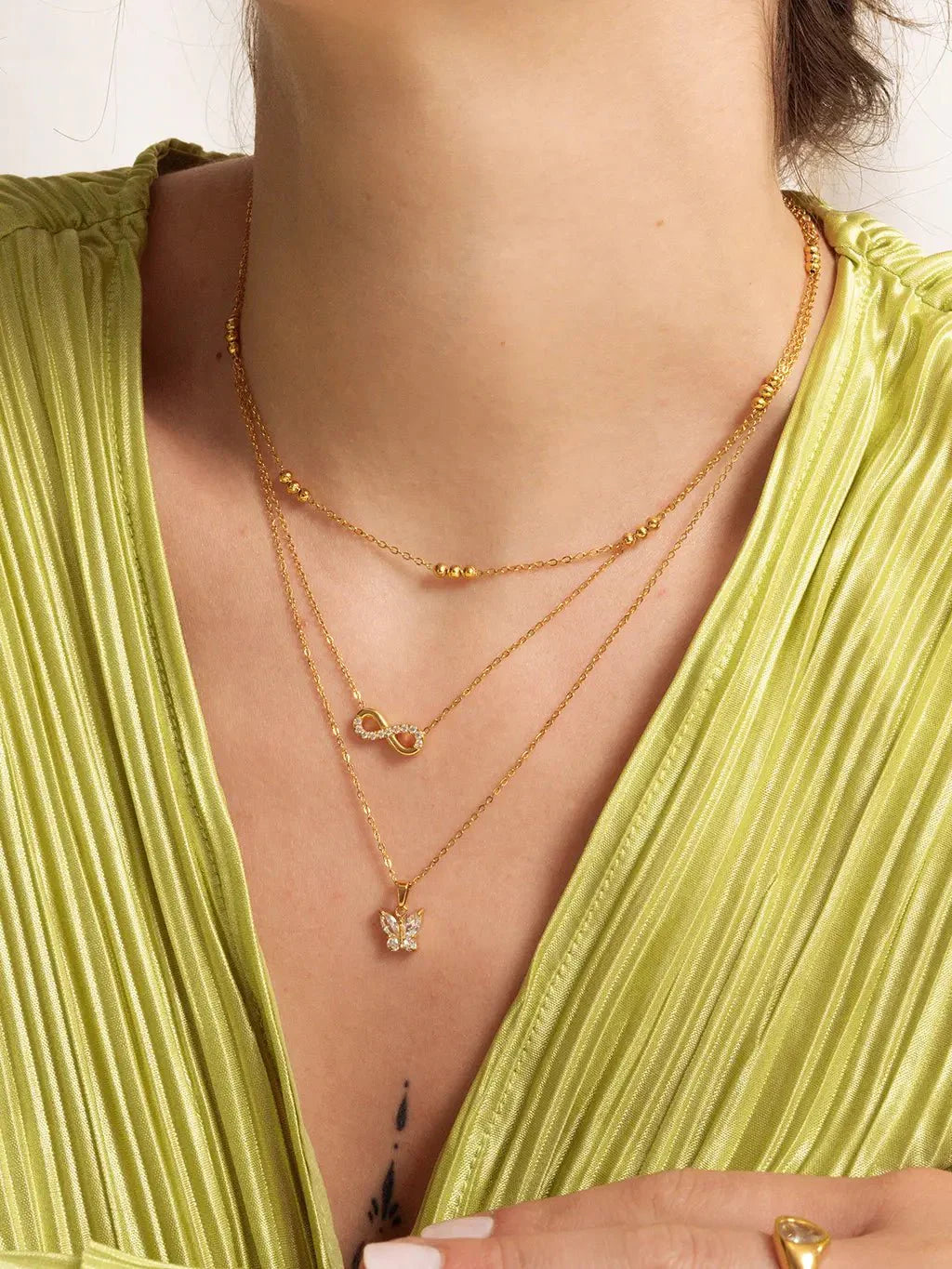 Hey Happiness Kette Gold