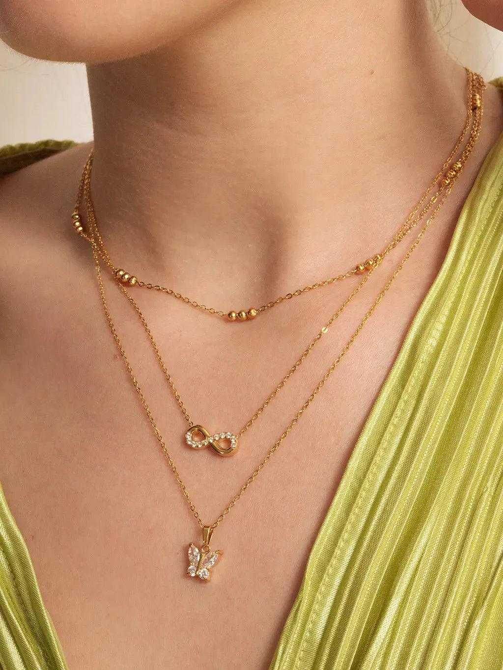 Hey Happiness Kette Gold