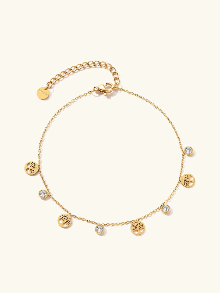 Hope Tree Fusskettchen Gold