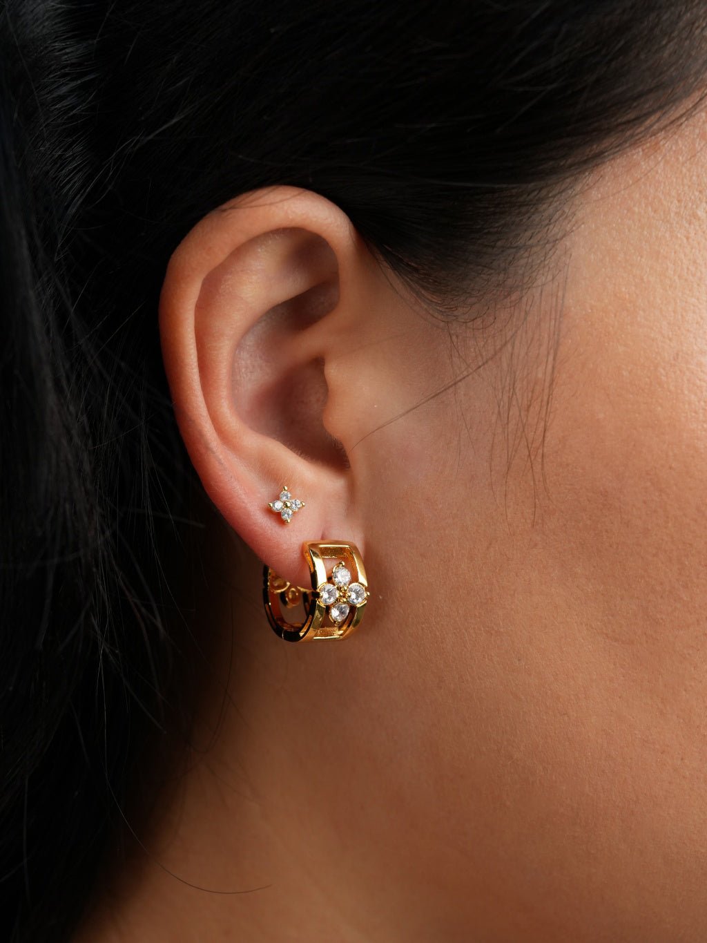 Lucky Stars Ohrringe Gold