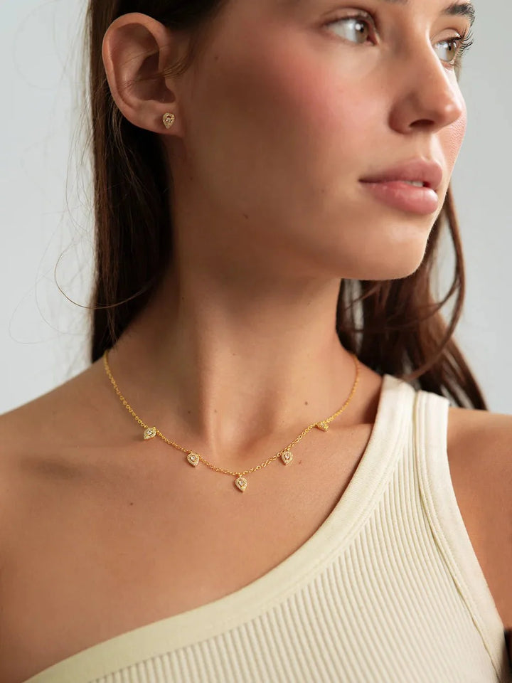 Malio Ohrstecker Gold