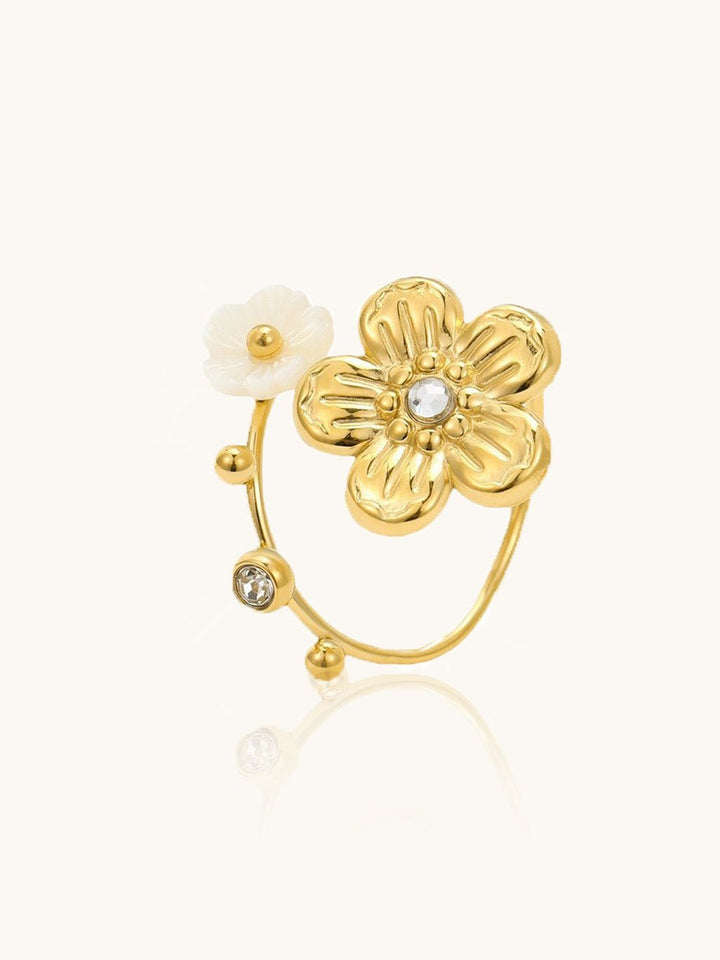 Precious Flower Ring Gold