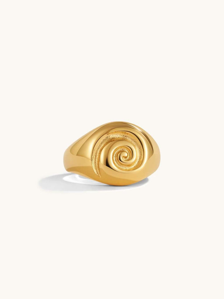 Shell Ring Gold