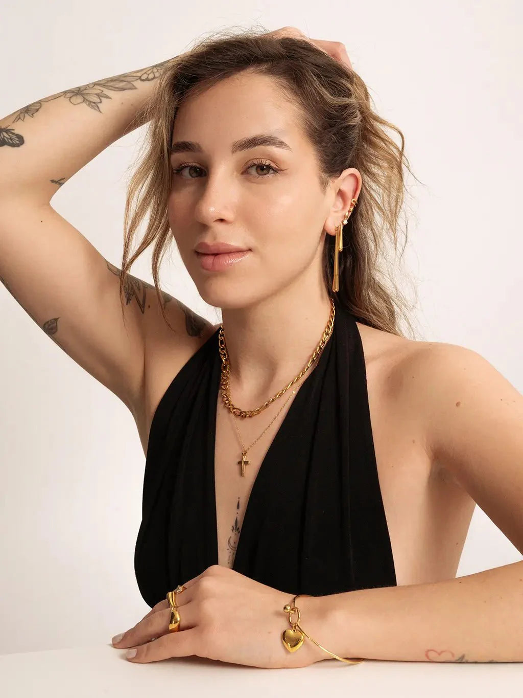 Figaro Halskette Gold