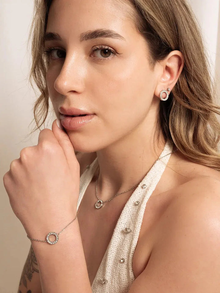 Simple Elegant Ohrstecker Gold 3mm