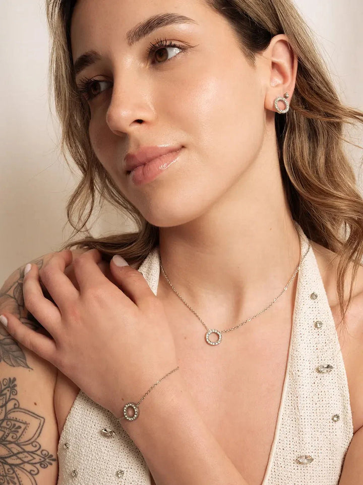 Simple Elegant Ohrstecker Gold 3mm