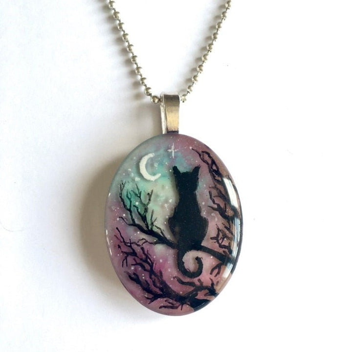 Starry Night’ Cat Necklace
