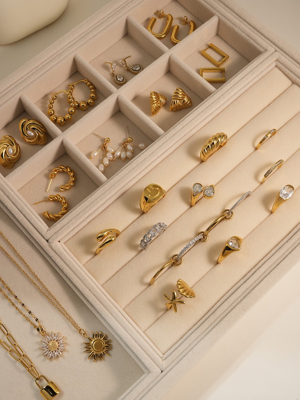 Double Twist Ring Gold